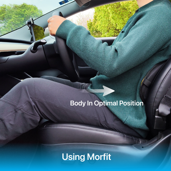 Make driving comfortable again  Morfit® Car Lumbar Support