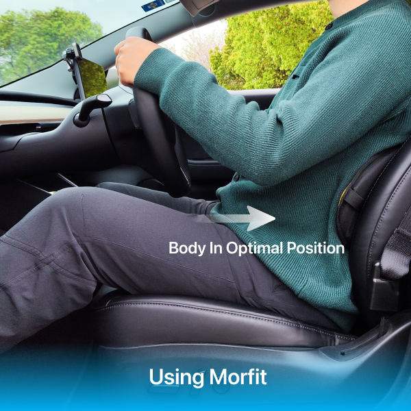 Smart Electric Lumbar Support for car seat  Make driving comfortable again  – Morfit Lumbar Support USA